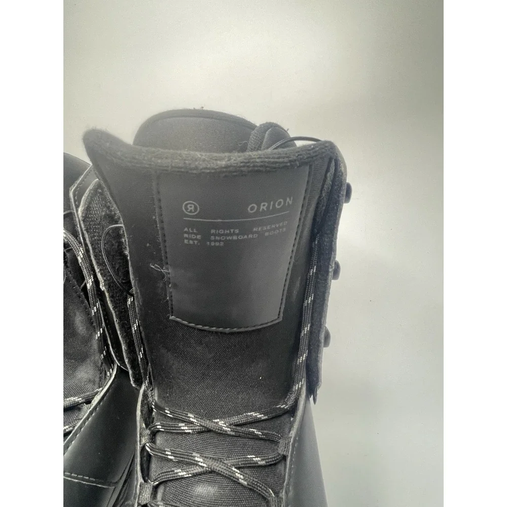 RIDE R200301001110 ORION MENS SNOWBOARD BOOTS SIZE 9‎ BLACK FEEL 4